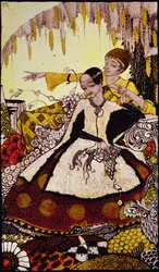 Pourtant ceux-ci sont pourris, donc tu es la reine de tous ceux qui vivent ou ont vécu Illustration par Harry Clarke de 